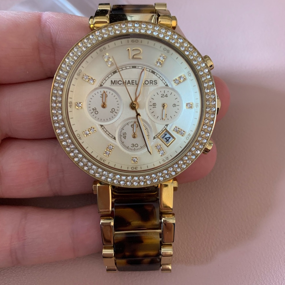 Michael Kors Tortoise Watch
